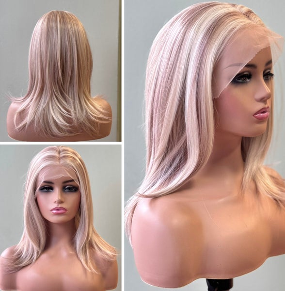 Premium peruukki ,  Jolene (vapaa jakaus)