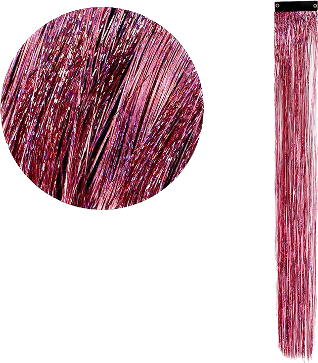 Tinselit klipsikiinnityksell&auml;, Pinkissimo