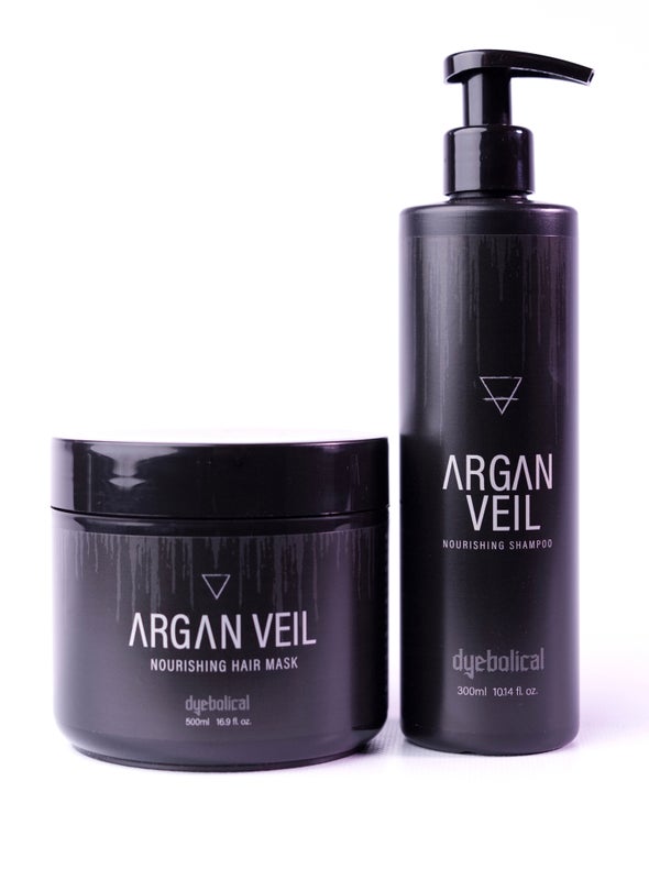 Argan veil shampoo + maski