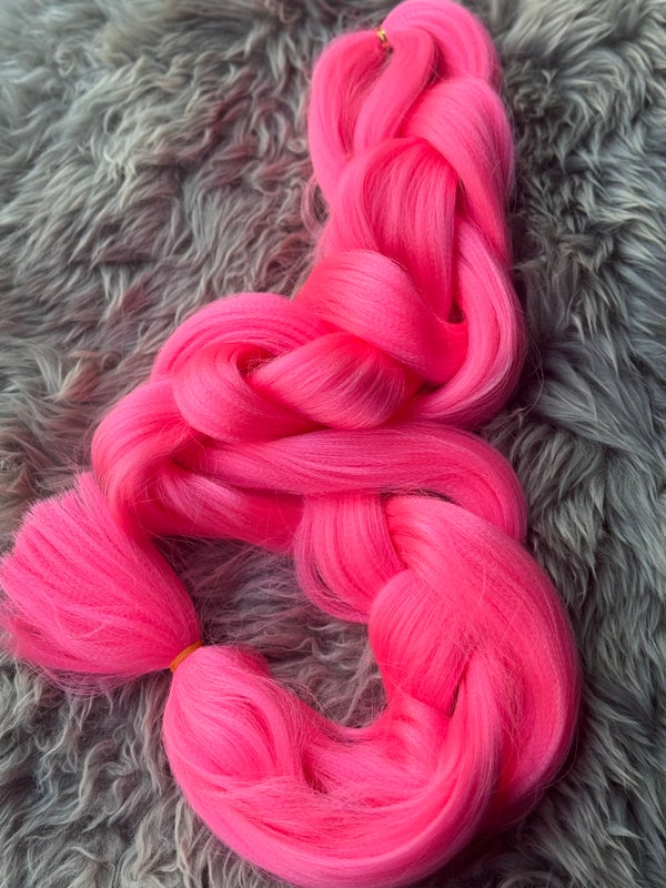 Ekstrapitk&auml; hiuskuitu, Rosy Pink  (100cm)