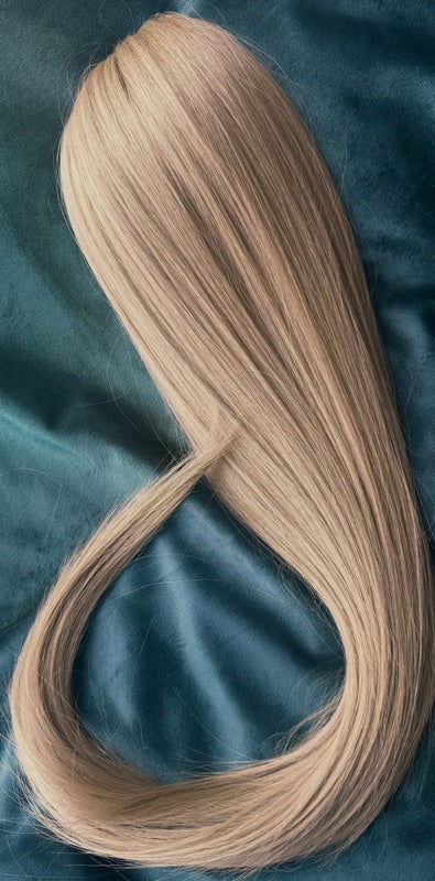 Ponnaripidennys narulla, luonnollinen vaalea 70cm
