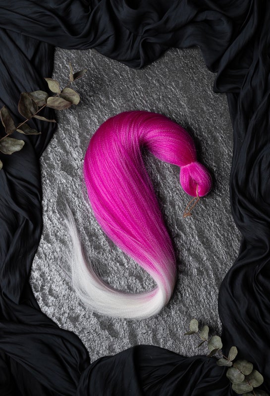 Premium hiuskuitu,  Pink Lily (70cm)